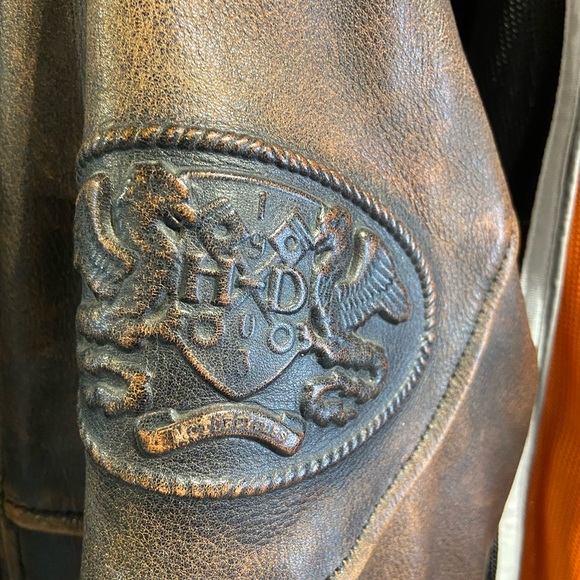 XL Women’s HD leather riding jacket - Picture 3 of 4